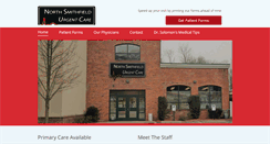 Desktop Screenshot of northsmithfieldurgentcare.com